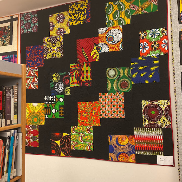 African Wax Print Quilt