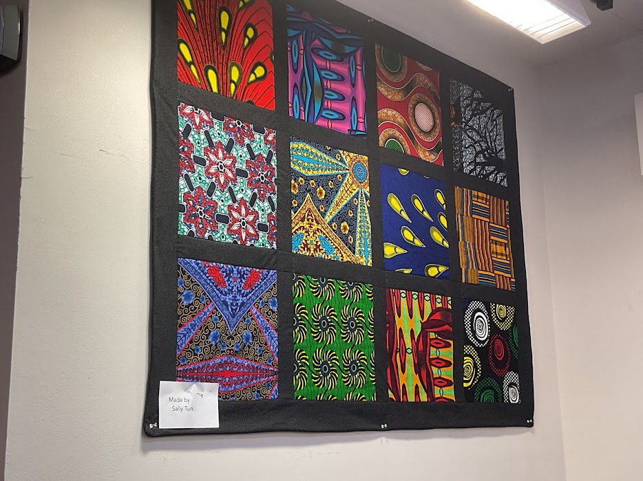 African Wax Print Quilt