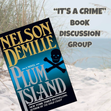 Mazomanie Mystery Book Group "Plum Island" by Nelson DeMille