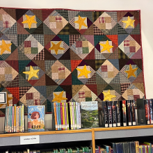 "SOME OF OUR FAVORITES" Quilt Exhibit, Fall 2024 at the Mazomanie Free Library